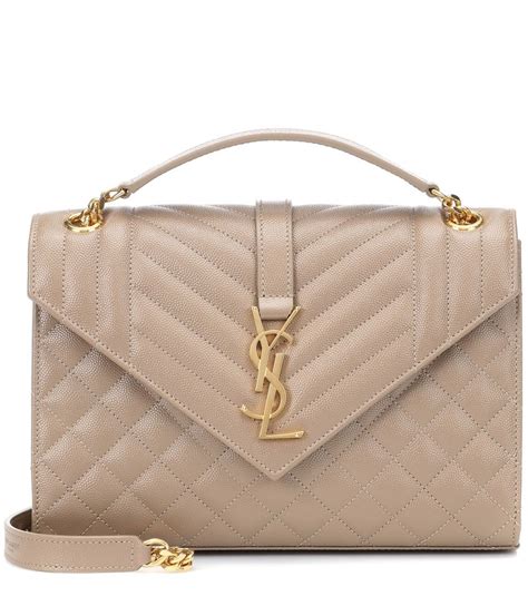 beige monogram ysl bag|yves saint laurent monogram bag.